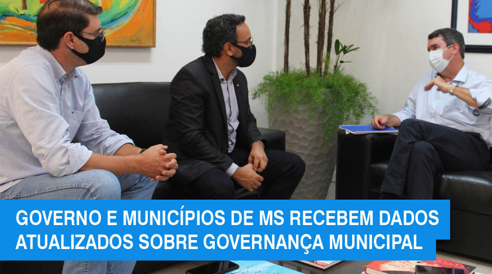Índice de Governança Municipal atualizado é entregue ao governo do Estado e à associação dos municípios