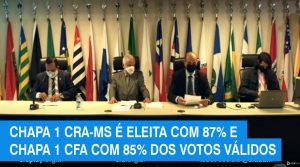 Eleições da Administração: confira os eleitos para o CFA e CRA-MS