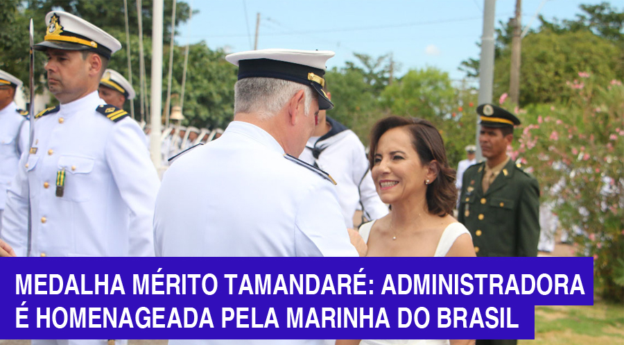 Medalha Mérito Tamandaré: Marinha do Brasil homenageia administradora de MS