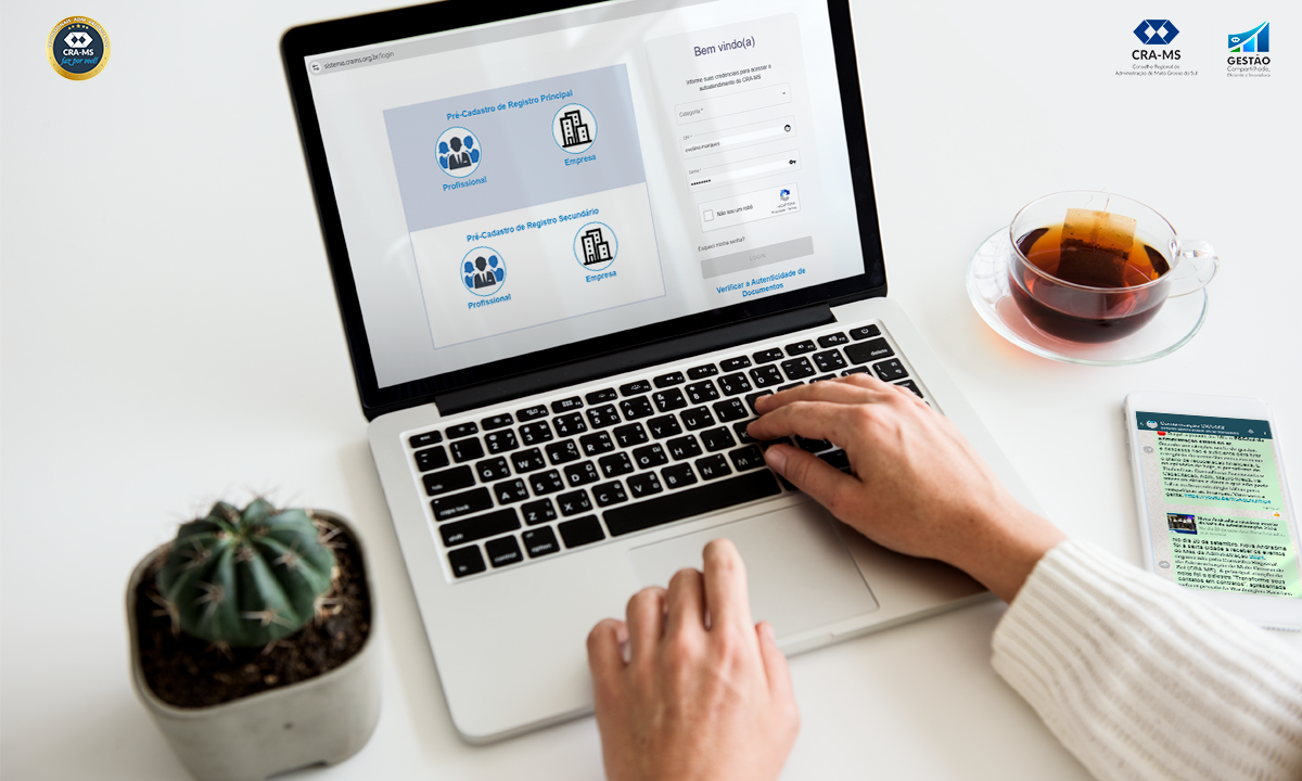 Você está visualizando atualmente CRA-MS implanta novo sistema para os profissionais de Administração